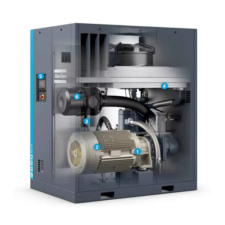 Industrial low pressure compressor